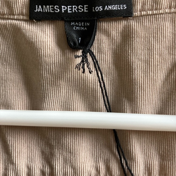 James Perse Jumpsuit in Ultra Fine Lightweight Corduroy Sz 1 (Small) - Picture 6 of 7